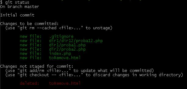 Git deleted